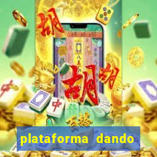 plataforma dando bonus de cadastro