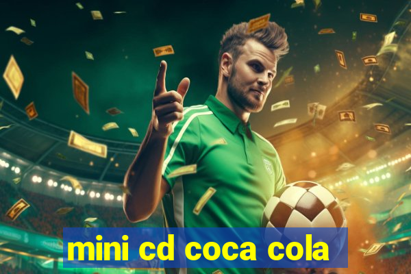 mini cd coca cola