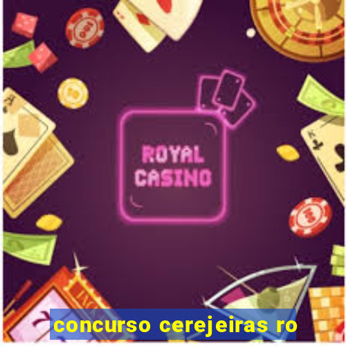 concurso cerejeiras ro