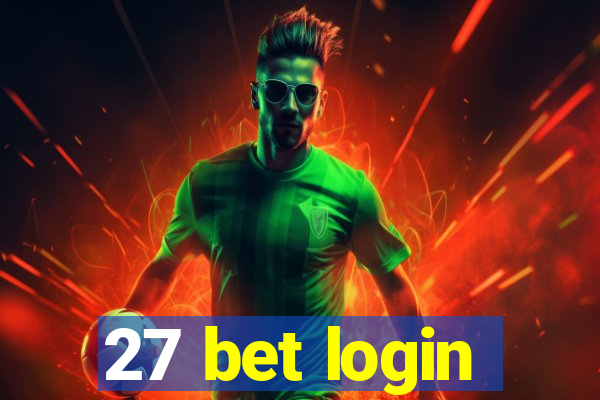 27 bet login