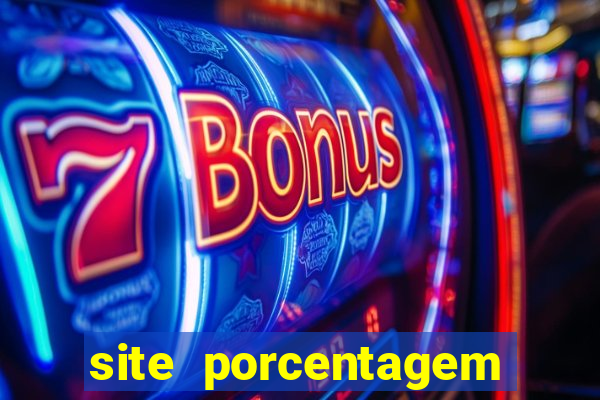 site porcentagem slots pg