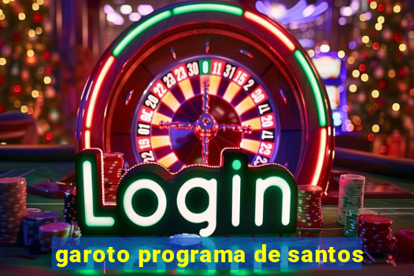 garoto programa de santos