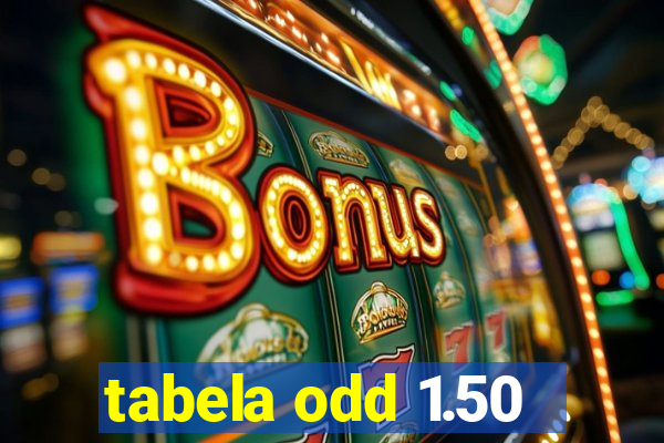 tabela odd 1.50