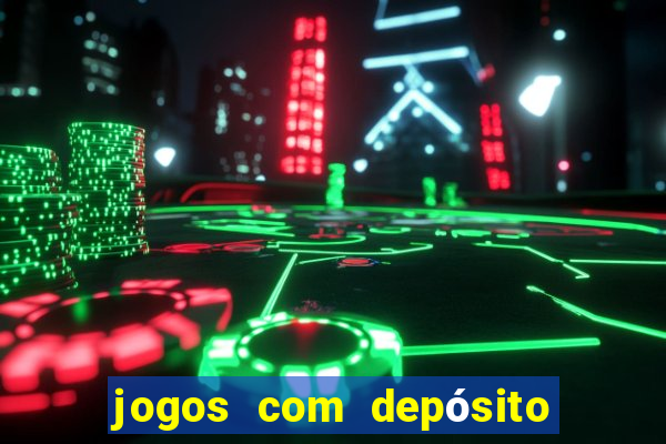 jogos com depósito de 50 centavos