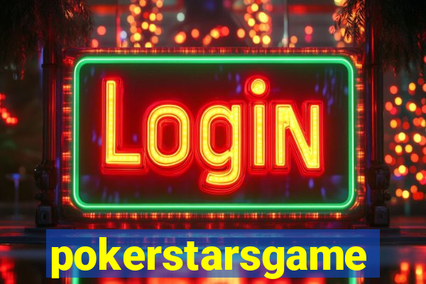 pokerstarsgame